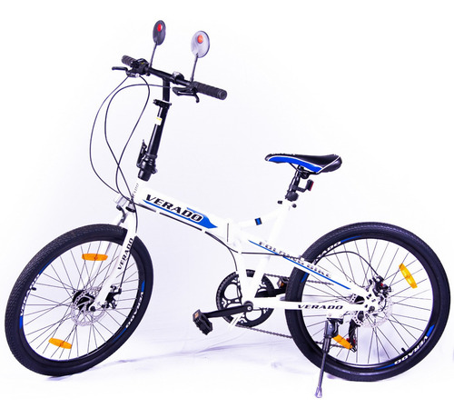 Bicicleta Plegable Rodado 24 Verado Shimano  Adultos Disco