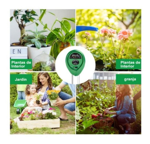 Kit 2 Medidor Ph 3 En 1 Humedad Luz Suelo Plantas Cultivos