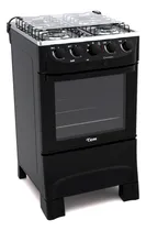 Comprar Cocina Tem Combinada Loli 4h 4 Hornallas Color Negro