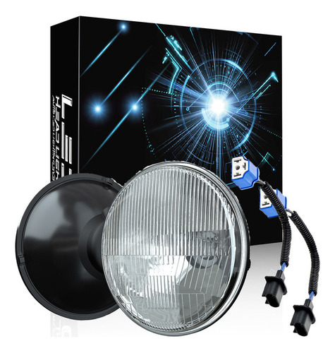 Faro Led De Cristal Redondo De 7 Pulgadas,para Chevrolet C10