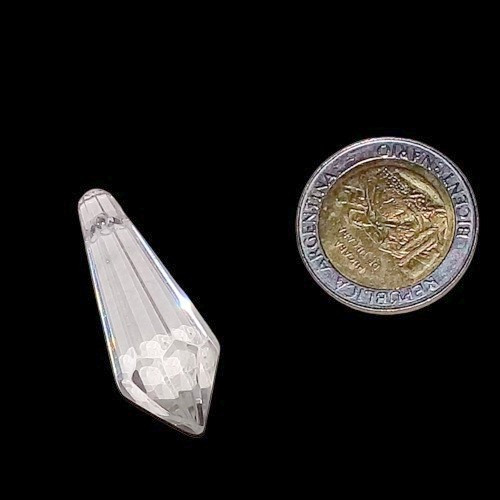 Silant Caireles 12 Prismas 4 Cm Cristal Transparente Pendulo