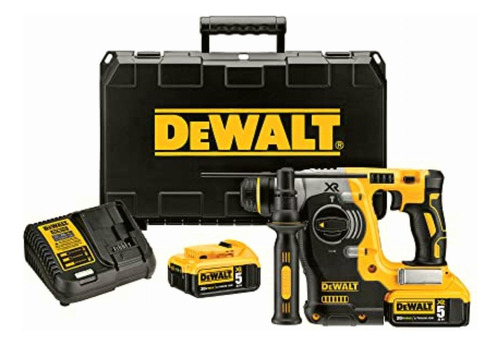 Dewalt Max Brushless Rotary Hammer With 5 Ah Batteries, 20v