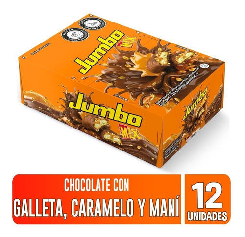 Chocolatina Jumbo Mix Plegadiza X 12 U - Kg