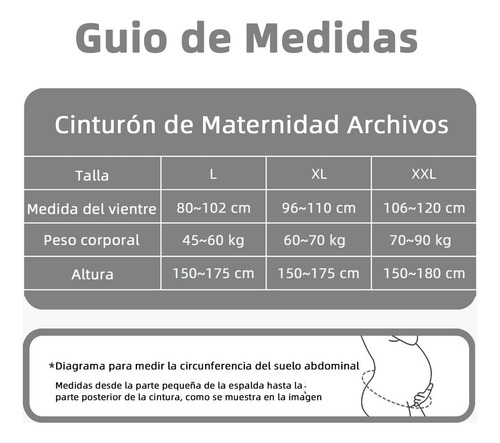 Cinturón De Soporte Para El Embarazo, Cinturón De Maternidad