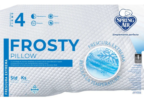 Almohada Spring Air Frosty Pillow Frescura Extrema