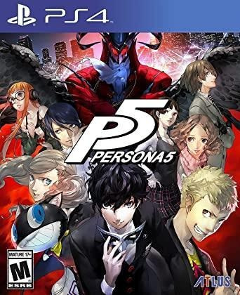 Persona 5 Ps4 Usado Mídia Física Completo (capa Azul)