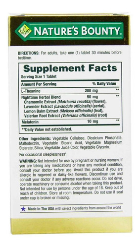 Imagen 4 de 5 de Melatonina Premium 10 Mg Premium Sleep3 Tri-capa 120 Tabs