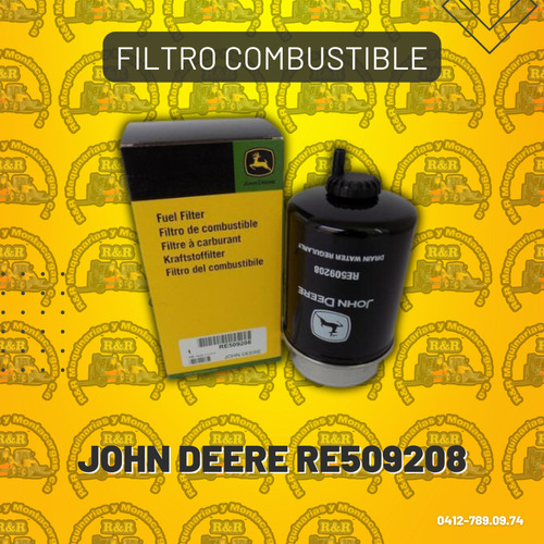 Filtro Combustible John Deere Re509208