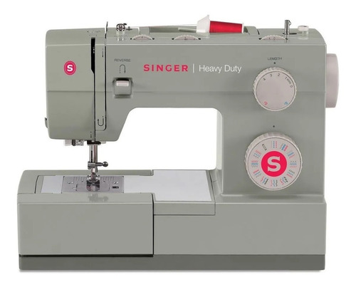 Máquina De Coser Singer Heavy Duty 4452 Gris 110v (Reacondicionado)