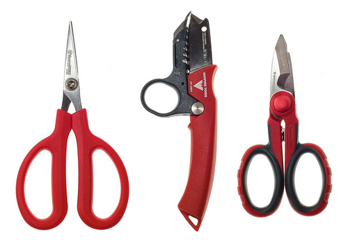 Vampire Tools Shears 6 1/4  Fibra Óptica Mejores Cortador