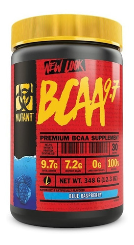 Mutant Bcaa Energy 9.7 360gr 30 Servicios Los Sabores Sabor Watermelon