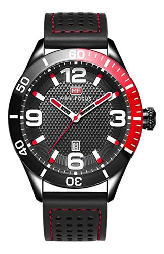 Reloj Para Hombre Mini Focus Mf0155g Mf590104 Negro