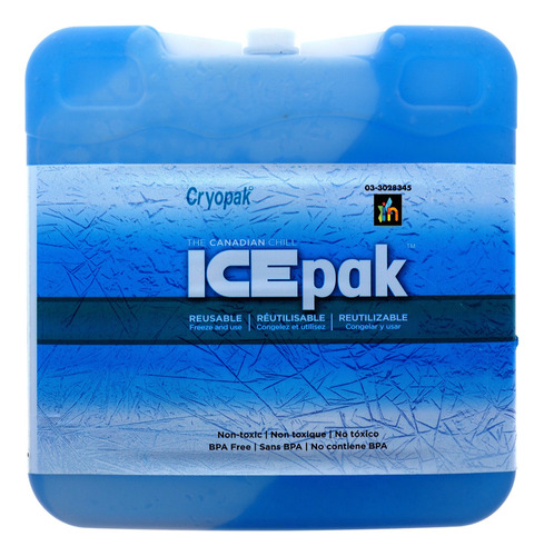 Botella Gel Frio Icepak Para Mantener En Temperaturas Bajas