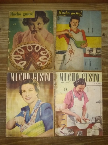 Revista Mucho Gusto. 7 Números X Unidad. 1947 - 1951. Malo