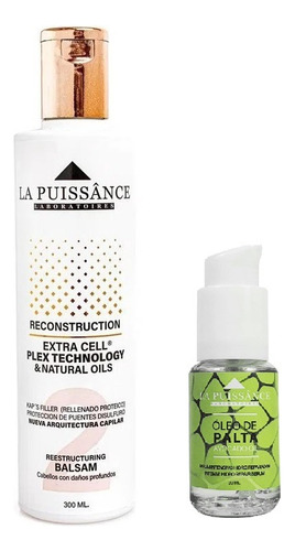 Acondicionador Cell Plex 300ml La Puissance +oleo Palta