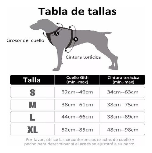 Pechera Para Perro Arnés Ajustable Reflectantes Con Correas