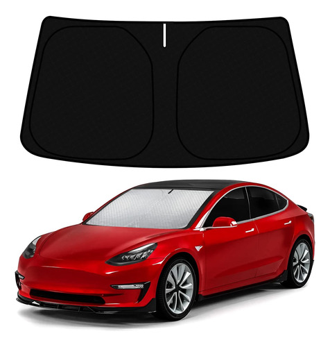 Parasol Para Parabrisas Para Tesla Modelo Y Modelo 3 2016-20