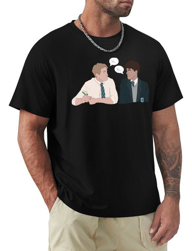 Playera Nick Y Charlie Hola Heartstopper