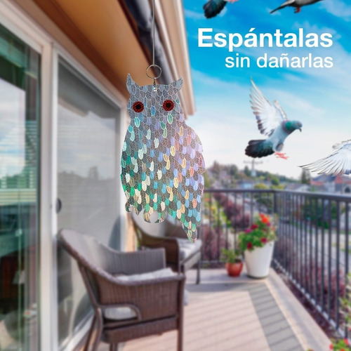 Imagen 2 de 10 de Espanta Aves Modelo Búho Envíos A Lima Y Provincia