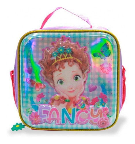 Mochila Lonchera Original  3d Fancy Nancy De Tela Térmica