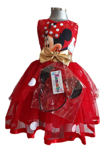 Vestido Minnie Mouse Niña | Meses sin intereses
