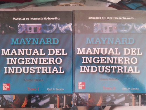 Manual Del Ingeniero Industrial Tomos 1 Y 2 Maynard