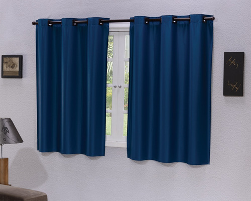 Cortina Sala Quarto Corta Luz Blackout Blecaute 2,20 X 1,30