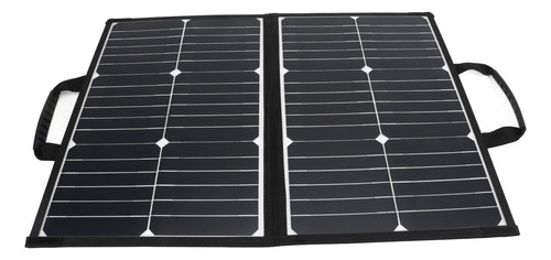 Panel De Carga Solar De 60 W, Plegable, Doble Usb Dc Tipo C