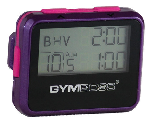 Gymboss Cronometro Y Temporizador, Color Brillo Metalico V