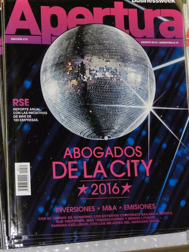 * Revista Apertura - Nro 272 - Agosto 2016