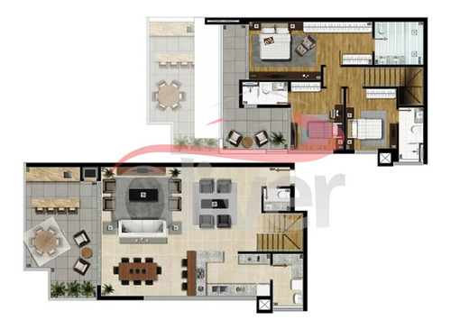Imagem 2 de 10 de White Premium Living, Cobertura Duplex , 3 Dormitorios Suite, 3 Vagas De Garagem, Alto Da Glória, Curitiba, Paraná - Ap00808 - 33516909
