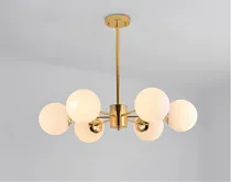 Comprar Colgante Spot Techo 6 Tulipas Vidrio Moderno Y Elegante