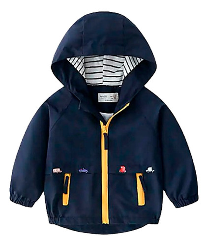 Campera Niños , Corta Viento , Impermeable , Abrigada