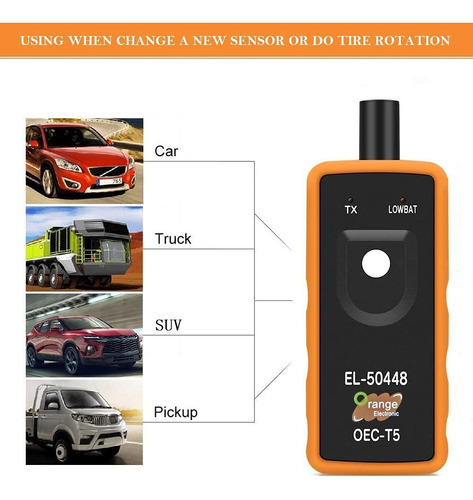 Calibrador Programador Sensor Tpms Presion Llanta El-50448