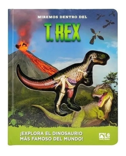 Libro Miremos Dentro Del T-rex Actividades Novelty 