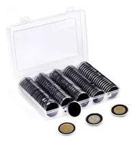Comprar 100 Cápsulas 30 Mm. + Adaptadores Eva Para Monedas 5 Medidas