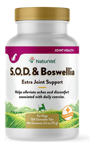 Naturvet S.o.d. & Boswellia Suplemento Para Perros