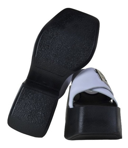 Imagen 8 de 9 de Zuecos Sandalias Urbanas De Mujer De Cuero Mindy - Ferraro