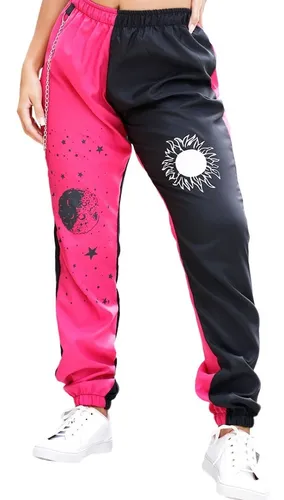 Calça hotsell tactel rosa