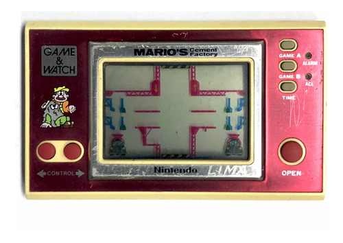 Marios Cement Factory - Game & Watch Ml-102 1983