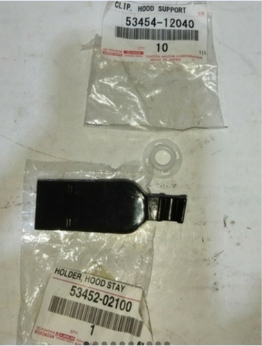 Kit Buje Base Varilla Capot Corolla 09 - 14 Original 30dlres