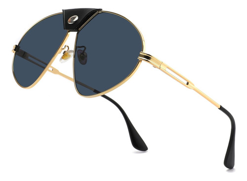 Technigadgets Clint Gafas De Sol Ovaladas Con Montura De Met