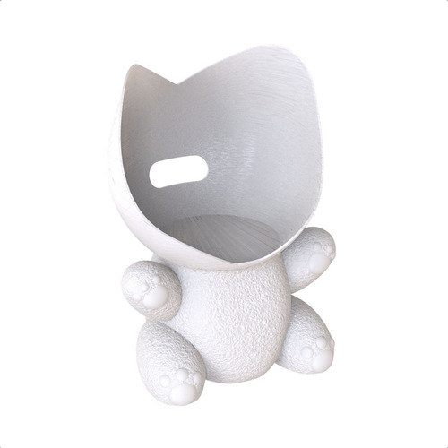 Suporte Gato Gatinho Compatível Com Echo Dot 5 E 4 Geração