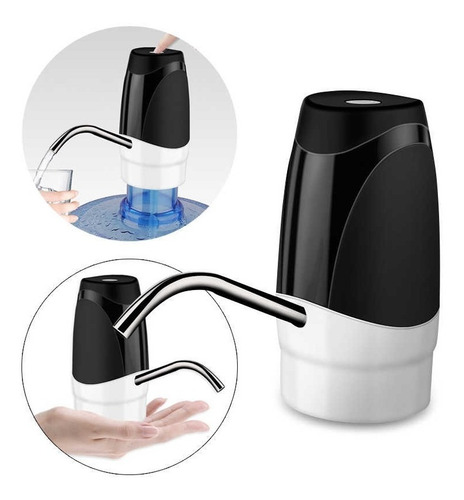 Imagen 3 de 8 de Dispensador Agua Eléctrico Bomba Recargable Usb Botellón