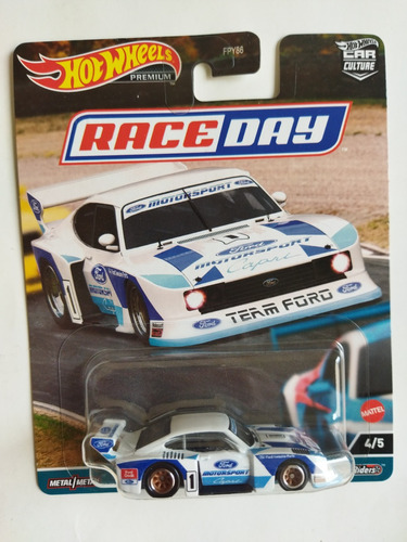 Hot Wheels Premium Ford Capri Gr.5 Race Day 4/5 Culture Pq7