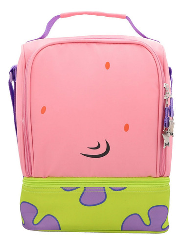 Lonchera Escolar Bob Esponja Patricio Estrella Bob012lb071a Color Multicolor