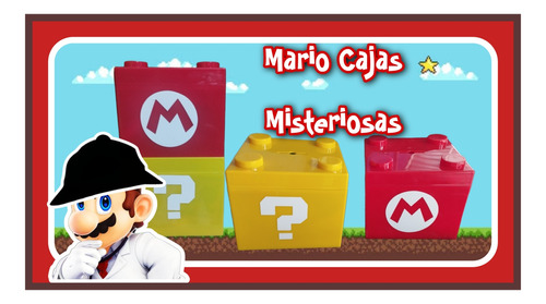 Caja Misteriosa De Mario Bros Mystery Box