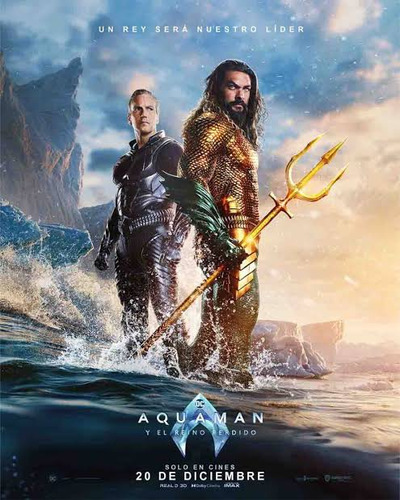 Poster De Aquaman 2