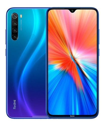 Imagen 3 de 3 de Xiaomi Redmi Note 8 2021 Dual SIM 64 GB neptuno azul 4 GB RAM
