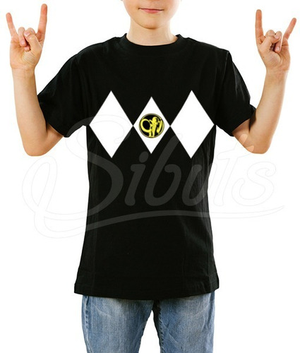 Playera Para Niño Power Ranger Varios Colores Y Tallas